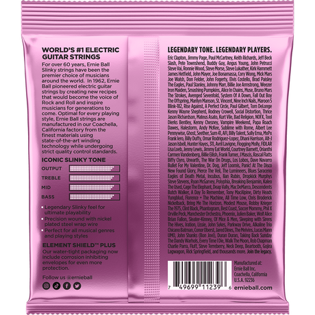 Ernie Ball 3213 Mega Slinky elektrische gitaarsnaren 3-pack 0105-048