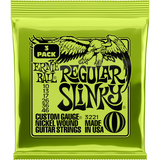 Ernie Ball 3221 Regular Slinky elektrische gitaarsnaren 3-pack 010-046