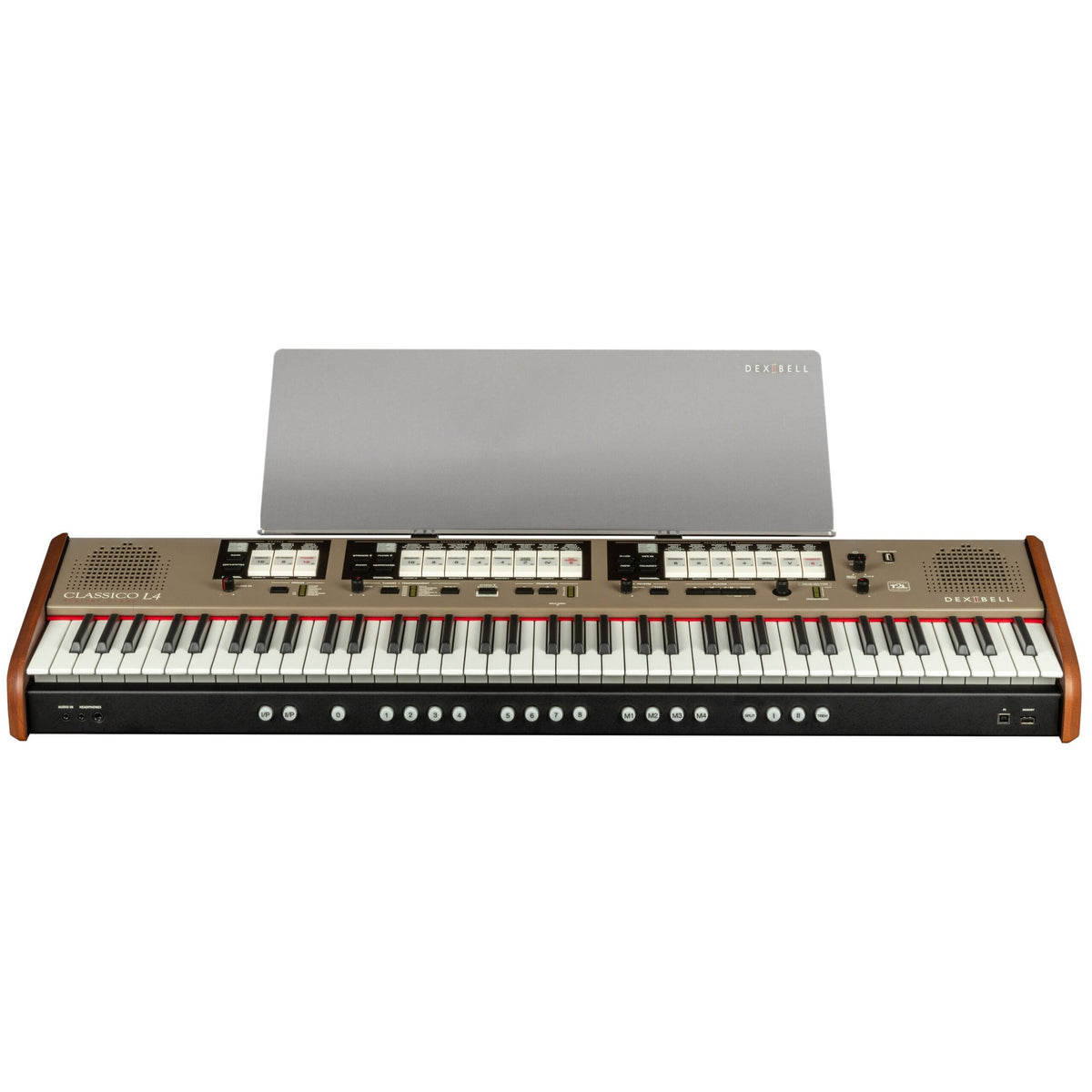 Dexibell Classico L4 Digitaal Orgel met 76 Toetsen, 3.2 GB Wave Memory en 126 Orgelvoices