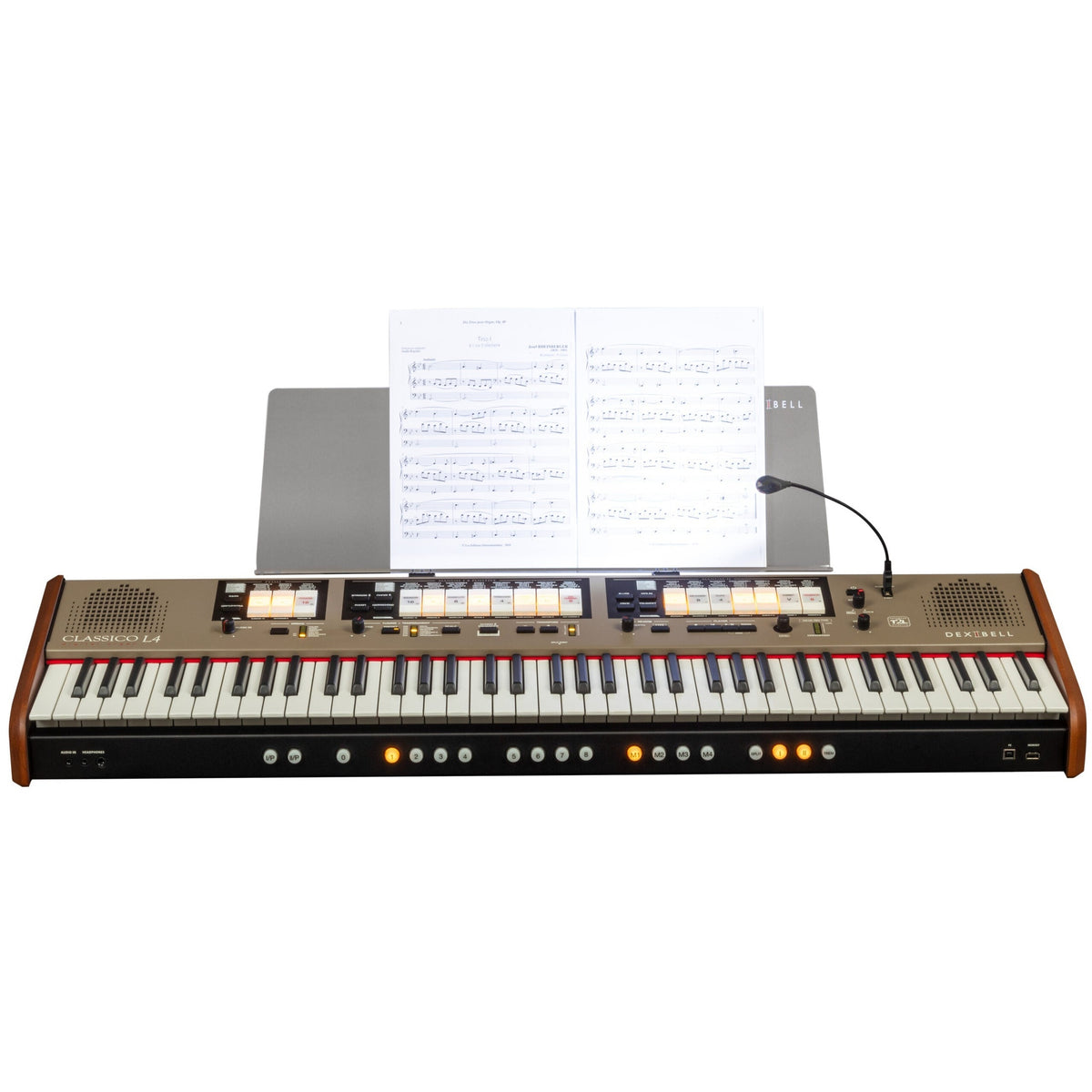 Dexibell Classico L4 Digitaal Orgel met 76 Toetsen, 3.2 GB Wave Memory en 126 Orgelvoices