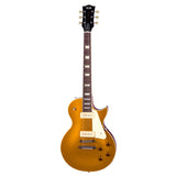 FGN Neo Classic LS11 elektrische gitaar Antique Gold, P90 pickups, 22 frets, met gigbag
