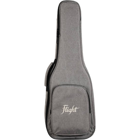 Flight MBB-30 GY Mini Bass Gigbag 15mm Gevoerd Grijs met Accessoirevak