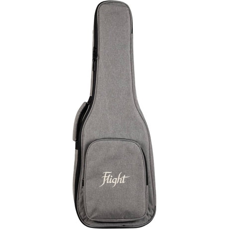 Flight MBB-30 GY Mini Bass Gigbag 15mm Gevoerd Grijs met Accessoirevak