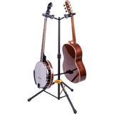 HERCULES HCGS-422B+ AGS Plus gitaarstandaard voor 2 instrumenten