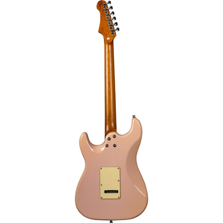 JET JS-400 PK R S-style Elektrische Gitaar HSS Tremolo Rosewood Toets Shell Pink