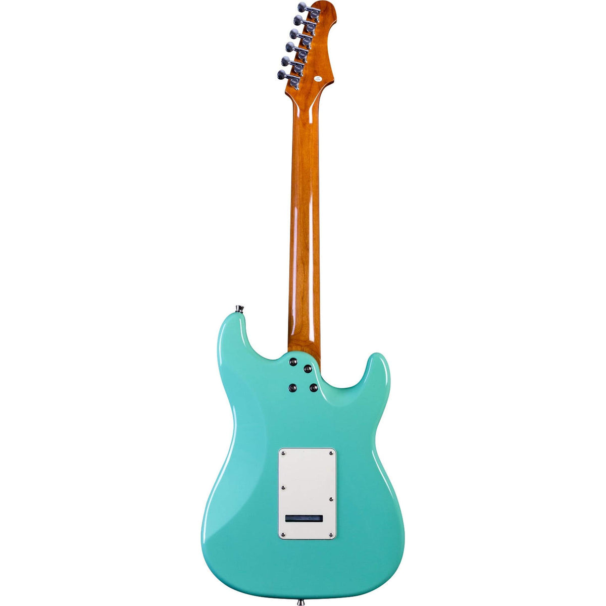 JET JS-400 SFG LH Linkshandige Elektrische Gitaar HSS Tremolo Roasted Maple Hals Seafoam Green