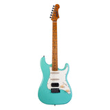 JET JS-400 SFG S-style Elektrische Gitaar HSS Tremolo Roasted Maple Hals Seafoam Green