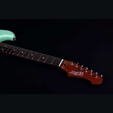 Jet Guitars JS-400 SFG RLC elektrische gitaar - Groen Relic
