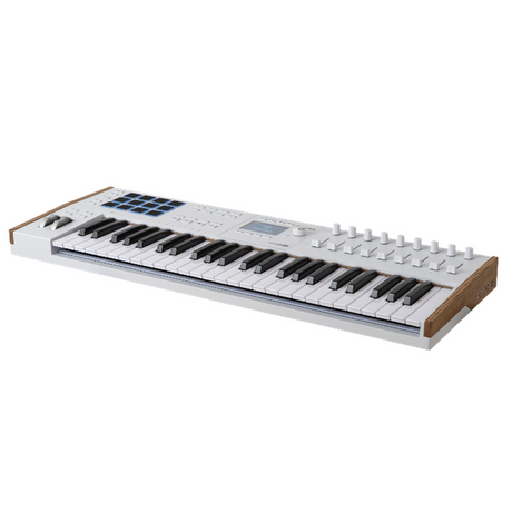 Arturia KeyLab 49 mk3 White – MIDI controller met 49 toetsen en RGB pads