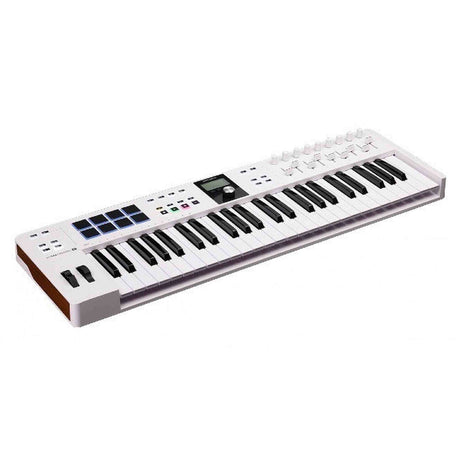 Arturia KeyLab Essential mk3 49 White – USB/MIDI keyboard met 49 toetsen en DAW-integratie