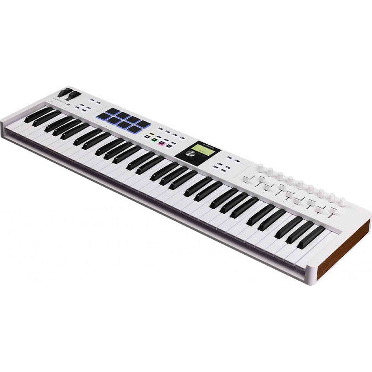 Arturia KeyLab Essential mk3 61 White – USB/MIDI keyboard met 61 toetsen en DAW-integratie