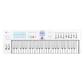 Arturia KeyLab Essential mk3 61 Alpine White – USB/MIDI keyboard met 61 toetsen met softwarebundel