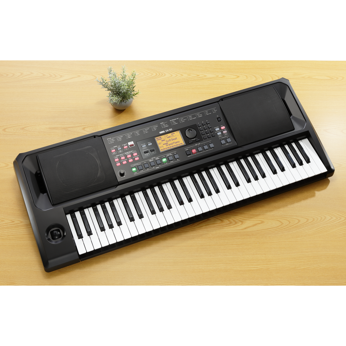 Korg EK-50 Entertainer Keyboard – 61 Aanslag Gevoelige Toetsen
