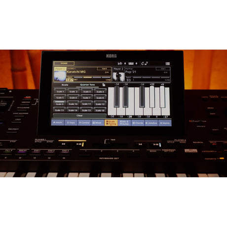 Korg Pa5X 61 ORIENTAL Arranger Keyboard met Aftertouch en Oosterse Sounds