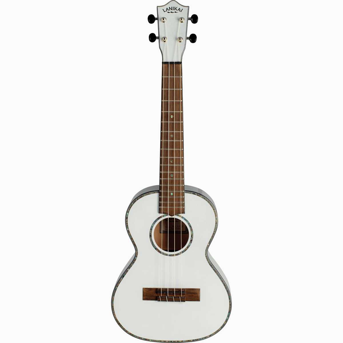 LANIKAI LKUJMS-AWT2 Tenorukelele, Julia Michaels White Pearl Signature, tas