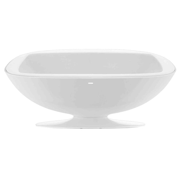 LAVA Space Charging Dock voor LAVA ME Carbon 36 inch, draadloos oplaadstation en gitaarstandaard, Space White