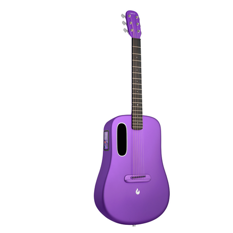 LAVA ME 4 Carbon 38" Purple – Smart Gitaar met SHARC-processor, FreeBoost™ & Airflow Tas