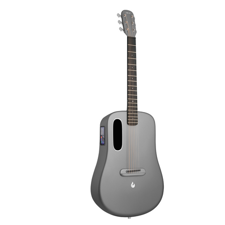 LAVA ME 4 Carbon 38" Grey – Smart Gitaar met SHARC-processor, FreeBoost™ & Airflow Tas