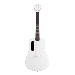 LAVA ME 4 Carbon 36" White – Smart Gitaar met SHARC-processor, FreeBoost™ & Airflow Tas