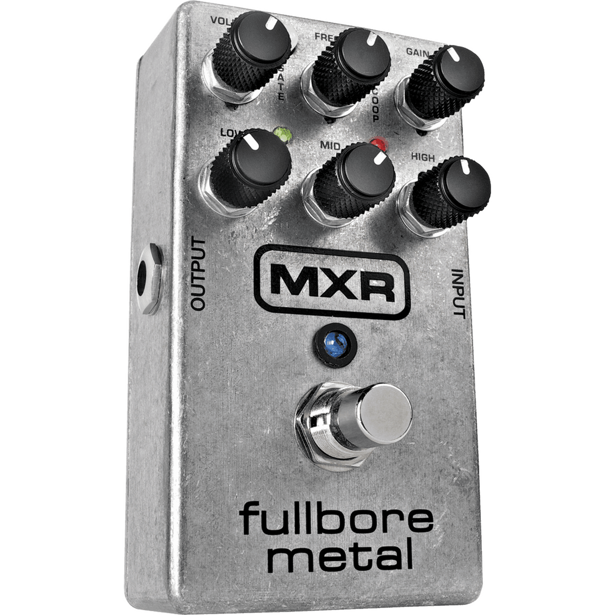 MXR M116 Fullbore Metal – Grijs, High-Gain met 3-Bands EQ