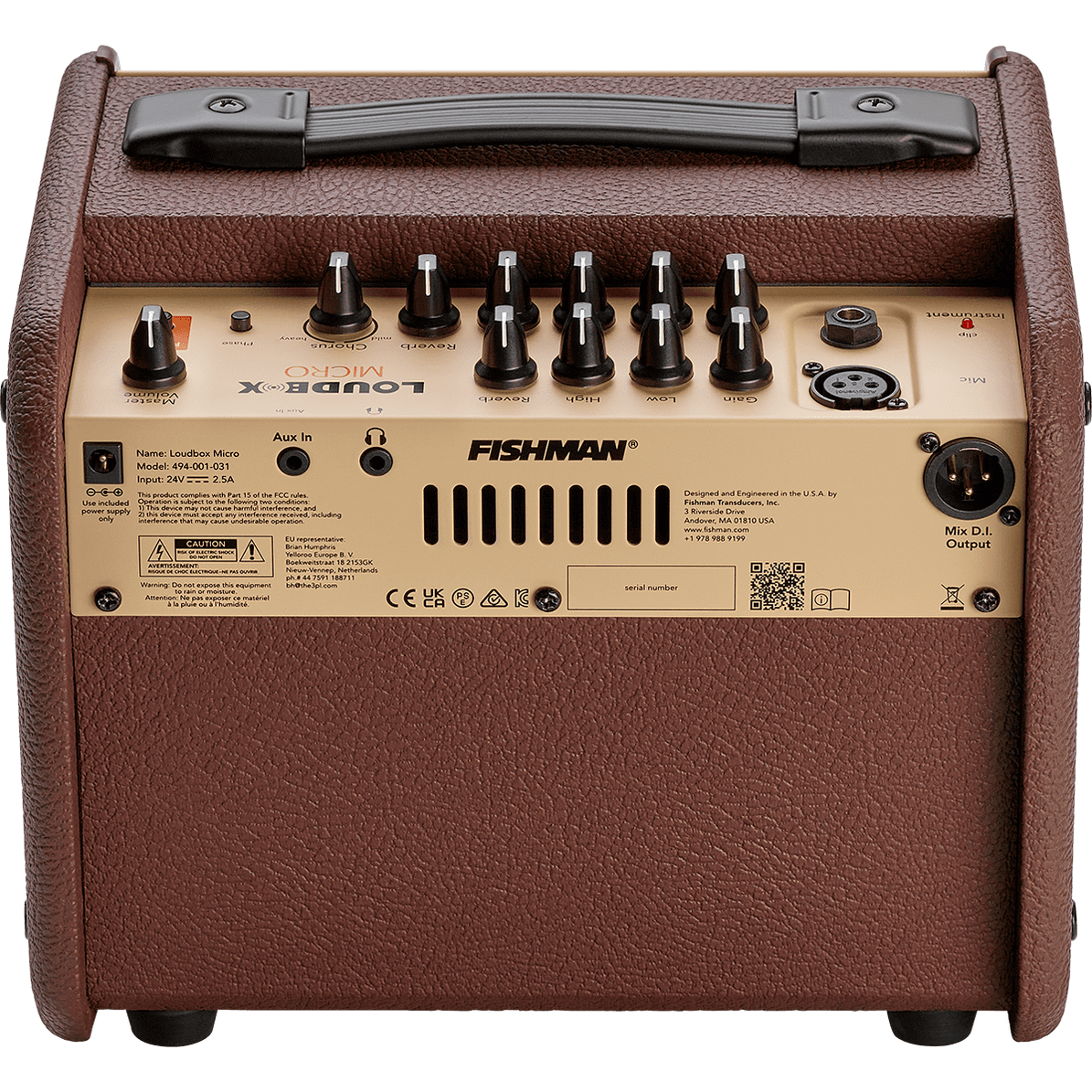 Fishman Loudbox Micro PRO-LBT-400 Akoestische Gitaarversterker - 40W