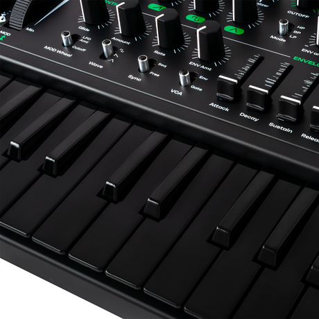 Arturia MicroBrute UFO – Analoge synthesizer met 25 toetsen, sequencer en patchbay