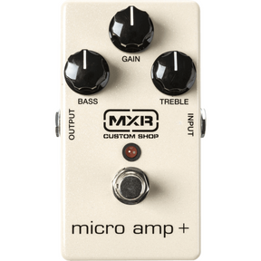 MXR M233 Micro Amp+ – Analoog Boost Pedaal Bass, Treble en Gain-regeling