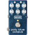 MXR M306 Poly Blue Octave – Blauw, Octaver met 4 Effecten en Expressie-ondersteuning