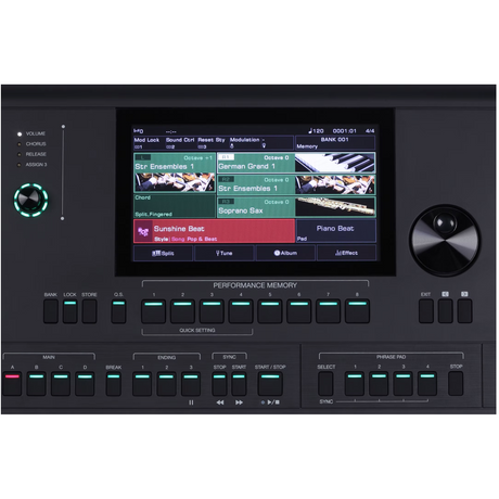 Medeli AKX10S Set – Workstation keyboard met 61 toetsen, 7” touchscreen, 4-way speakers, pedaal, standaard en kruk