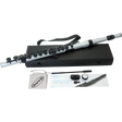 NUVO SF300FSV Student Flute 2.0 – C-stemming, 255 g, zilver, incl. blokfluitkopstuk en etui
