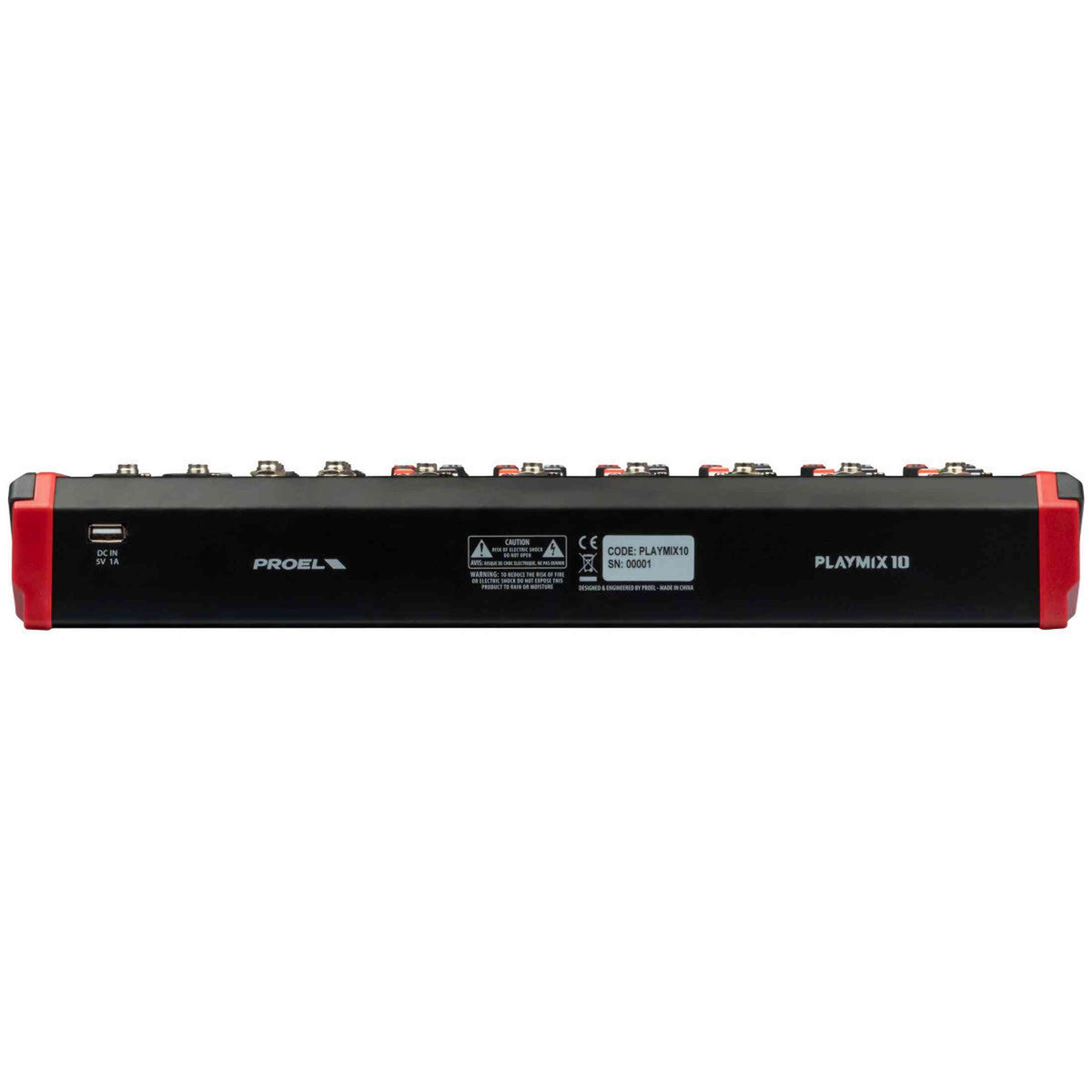 Proel PLAYMIX10 10-kanaals mixer met DSP, USB en Bluetooth