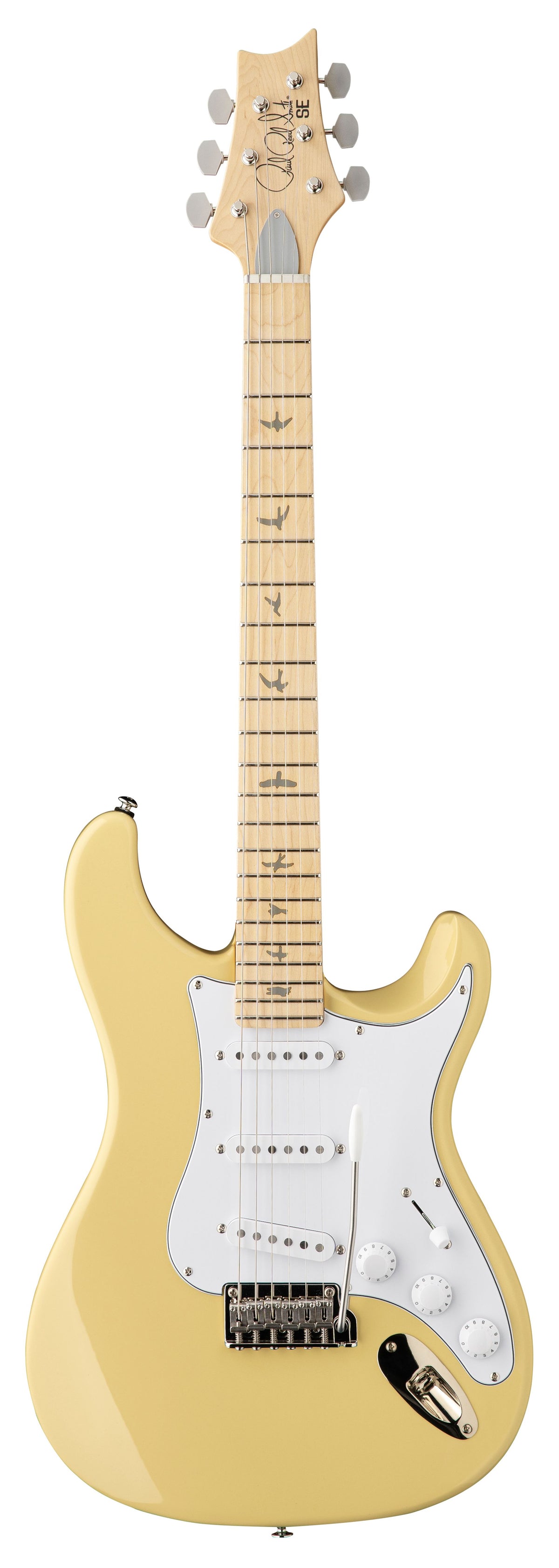 PRS SE Silver Sky Maple John Mayer Signature elektrische gitaar Moon White