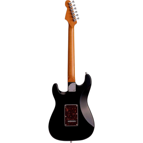 Patina PS-4 BK S-style Elektrische Gitaar HSS Alnico V Nitro Paulownia Body Roasted Maple Hals Zwart