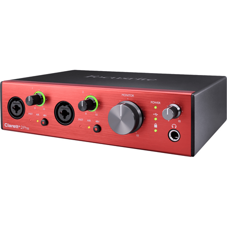 Focusrite Clarett+ 2Pre – Premium Audio Interface