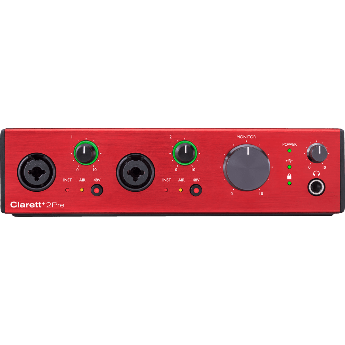 Focusrite Clarett+ 2Pre – Premium Audio Interface
