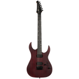 Spira Guitars S-400 MWR Satin Wine red elektrische gitaar