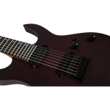 Spira Guitars S-407 MBK Satin Black elektrische gitaar