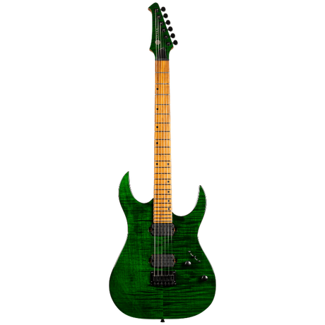 Spira Guitars S-450 TGR Transparent Green elektrische gitaar