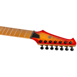 Spira Guitars S-507 QFB Fireburst elektrische gitaar ST model