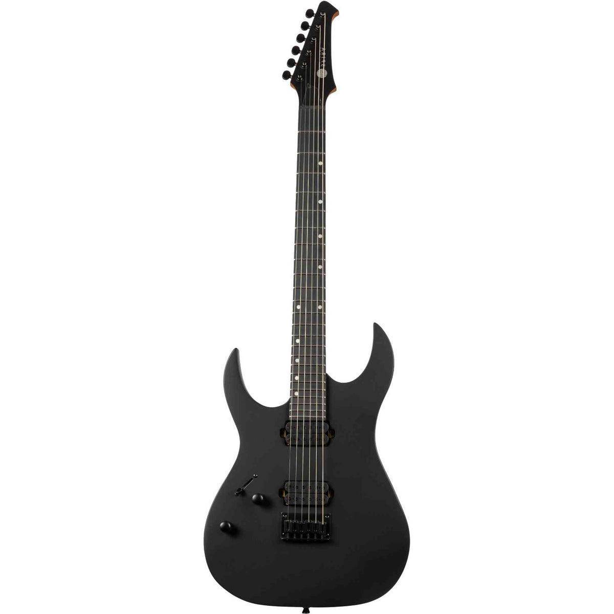 Spira S-400 MBK LH Linkshandige Elektrische Gitaar HH Villain Humbuckers Roasted Poplar Satin Black