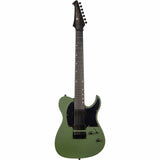 Spira T-407 MGR 7-snarige T-Style Gitaar Groen