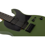 Spira T-407 MGR 7-snarige T-Style Gitaar Groen