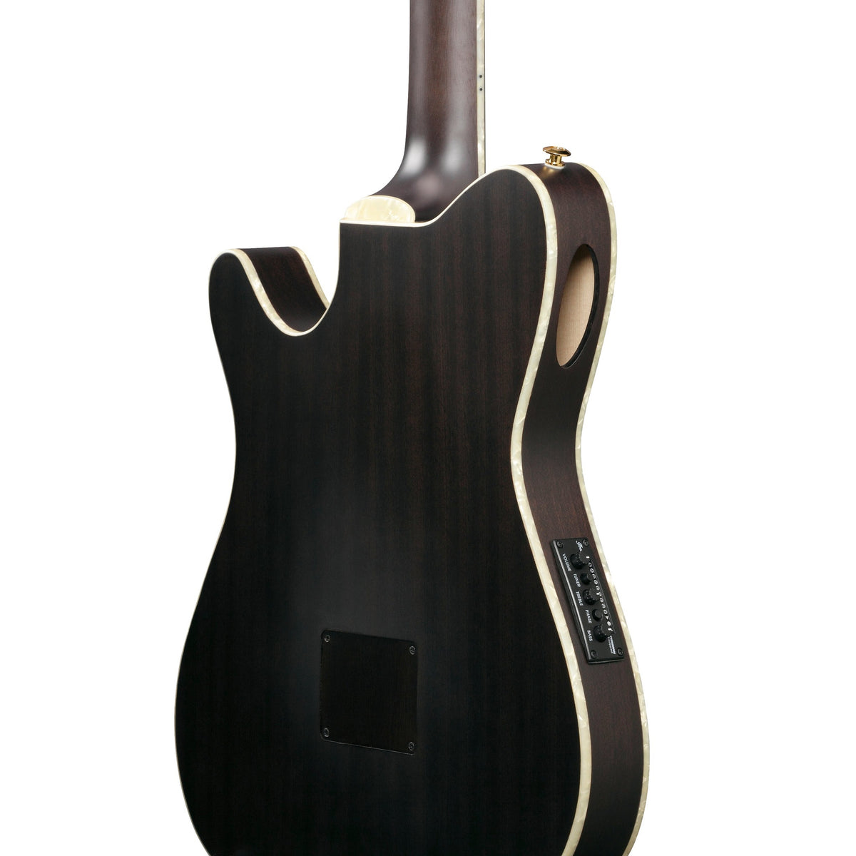 Ibanez TOD10N TKF Tim Henson Signature elektro-akoestische gitaar Transparent Black Flat