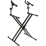 QUIKLOK QL623 Performer Keyboardstandaard – Dubbele X, 3 Niveaus, Verstelbaar, max. 120 kg
