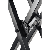 QUIKLOK QL646 Performer Keyboardstandaard – Dubbele X, Verstelbaar, max. 90 kg