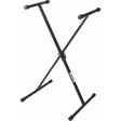 QUIKLOK SKS303 Keyboardstandaard – Staal, Inklapbaar, Verstelbaar, max. 40 kg