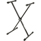 QUIKLOK T10BK Keyboardstandaard – Zwart, Staal, Verstelbaar, max. 72 kg