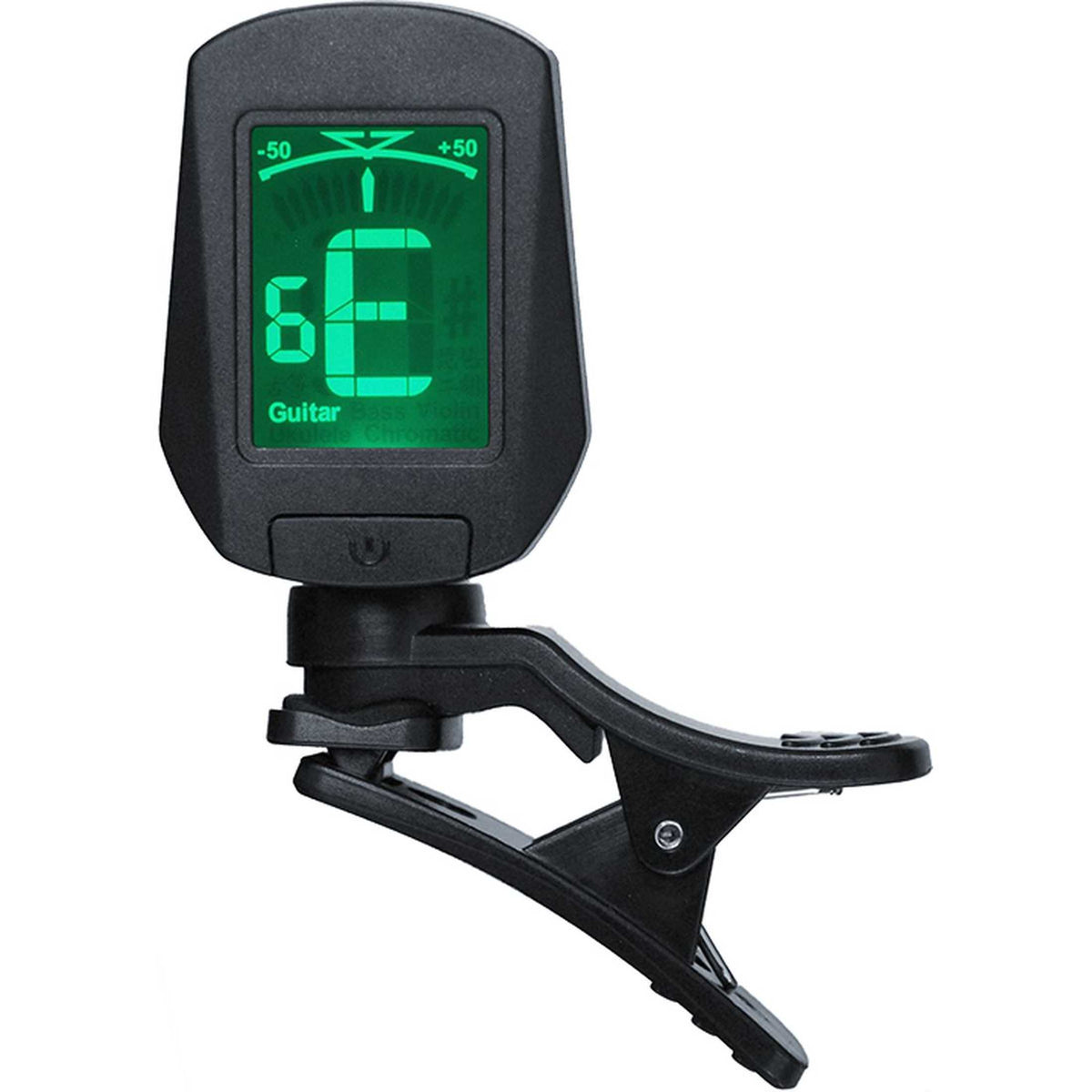 CLX Tuner Buddie Gitaar Tuner Rechthoekig Compact en Nauwkeurig