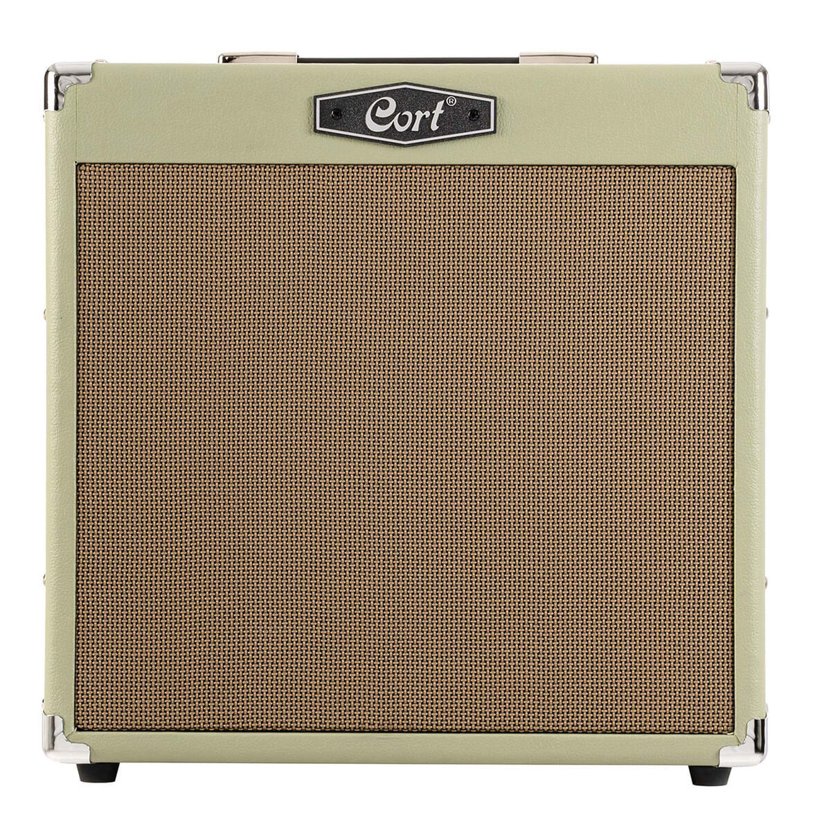 Cort CM30R 30W Gitaarversterker met 10 inch Speaker, Reverb en 2 Kanalen Pastel Green