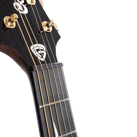 Cort Luxe II Frank Gambale Signature – Massieve Adirondack Top, Flamed Blackwood & Fishman Flex Blend
